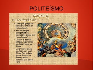 POLITEÍSMO
 