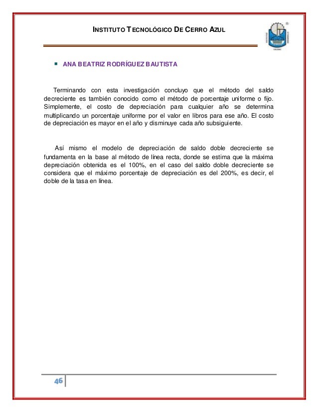 Porcentaje de amortización de terrenos
