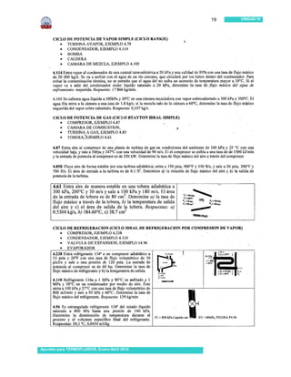 19   UNIDAD IV




Apuntes para TERMOFLUIDOS, Enero-Abril 2010
 