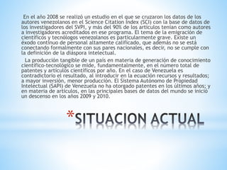 Sapi Menor Unidad 4 Plan Nacional de Ciencia, Tecnología e Innovación | PPTX