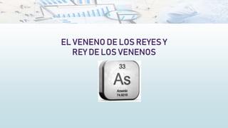 EL VENENO DE LOS REYES Y
REY DE LOS VENENOS
 