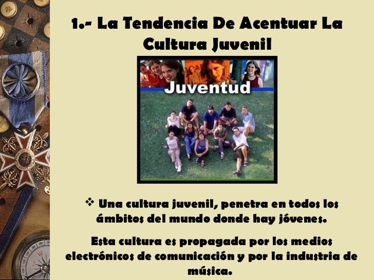 Unidad 4. jóvenes y cultura juvenil
