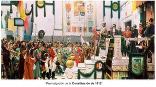 'Promulgación de la Constitución de 1812'
 