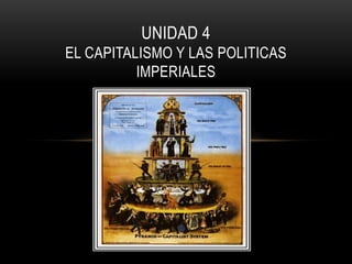 UNIDAD 4
EL CAPITALISMO Y LAS POLITICAS
          IMPERIALES
 