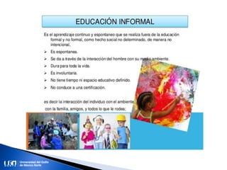 Unidad 4. Educación informal