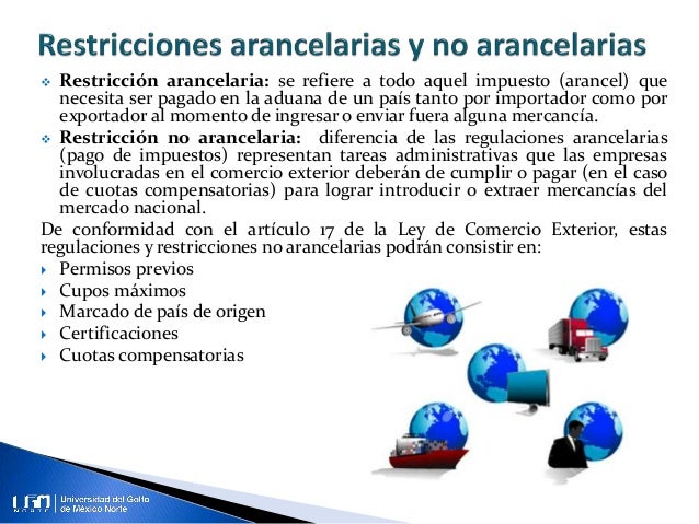 Unidad 4 presentacion Restricciones arancelarias y no ...