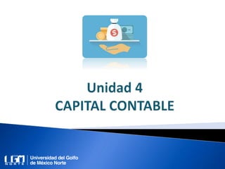 Unidad 4. Capital contable