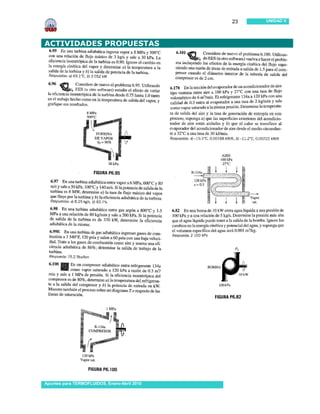 23   UNIDAD V




ACTIVIDADES PROPUESTAS




Apuntes para TERMOFLUIDOS, Enero-Abril 2010
 