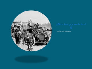 ¡Gracias por watchar!
          
*aunque no lo hayas leído
 