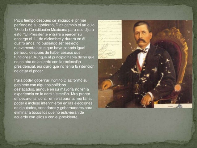 Mexico durante el gobierno de Porfirio Díaz 18761911