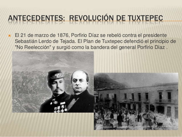 Quién Elaboró El Plan De Tuxtepec es.slideshare.net
