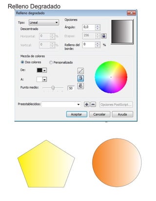 Relleno Degradado
 