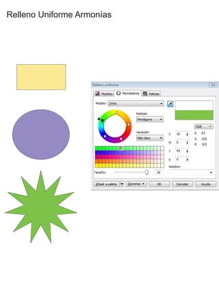 Relleno Uniforme Armonías
 