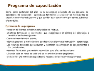 Proceso de Capacitacion y Desarrollo | PPTX