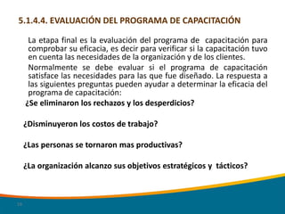 Proceso de Capacitacion y Desarrollo | PPTX