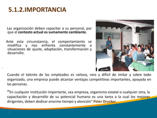 Proceso de Capacitacion y Desarrollo | PPTX