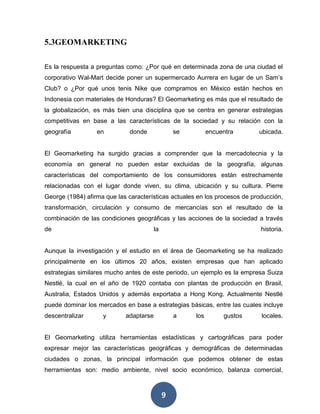 Unidad 5 SISTEMAS DE INFORMACION DE LA MERCADOTECNIA IGE | PDF