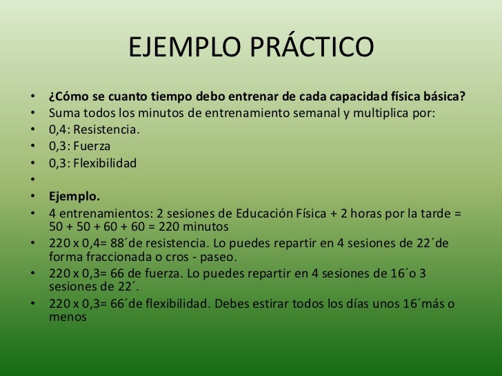 planes de entrenamientos fisicos