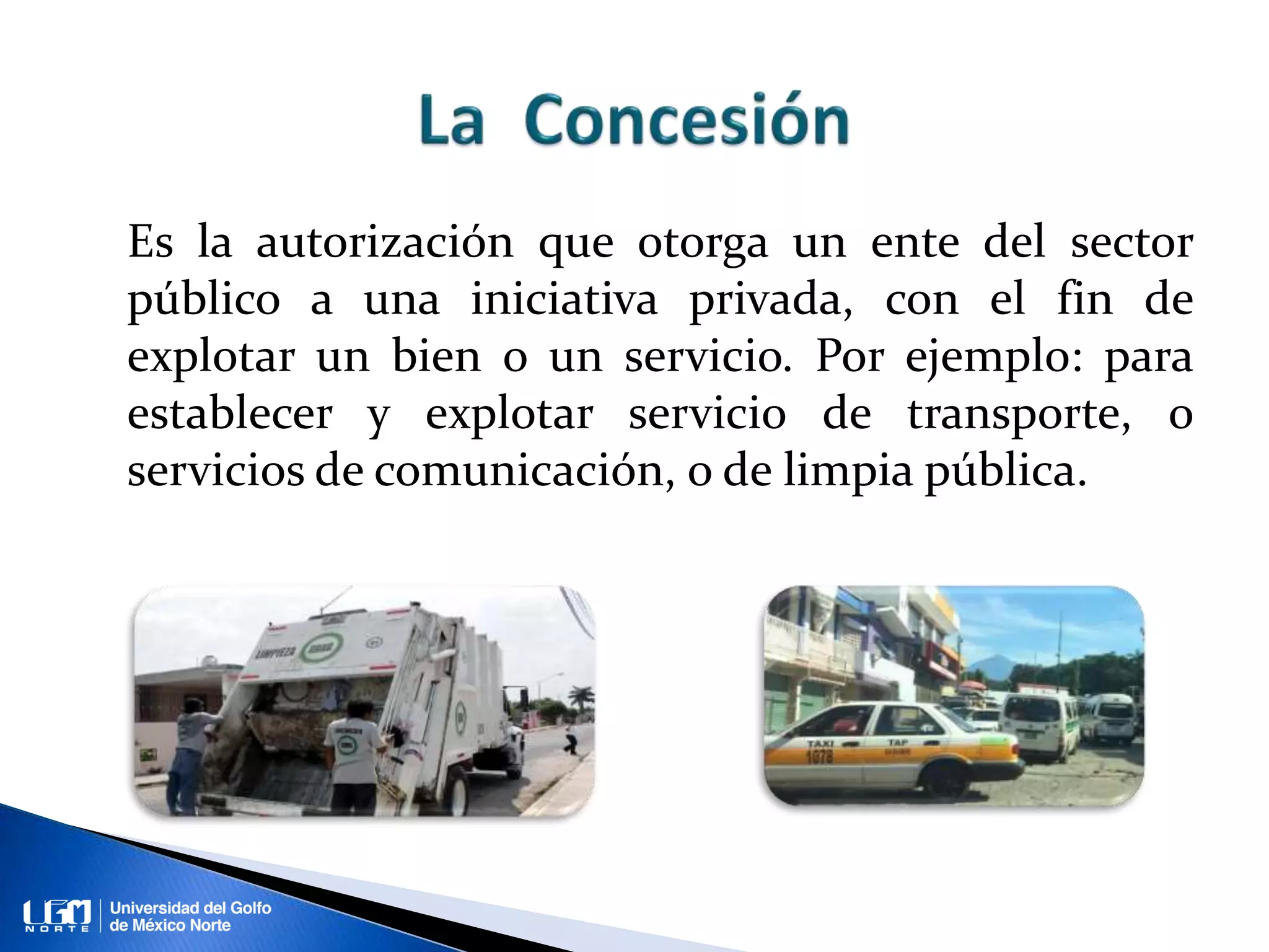 Concesion Unidad 5. La concesión | PPTX | Law