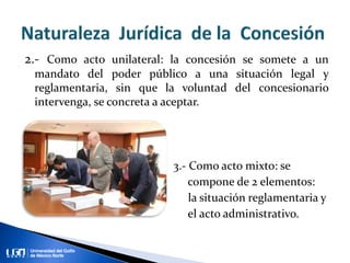 Concesion Unidad 5. La concesión | PPTX