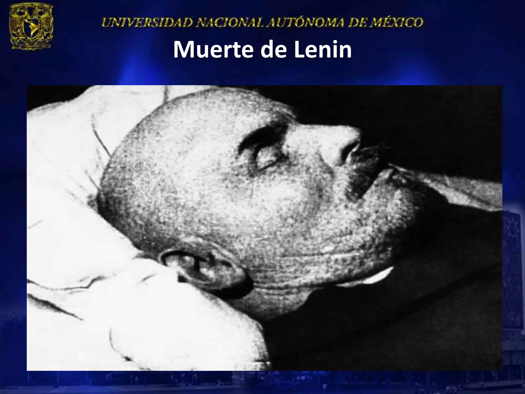 Muerte de Lenin
 