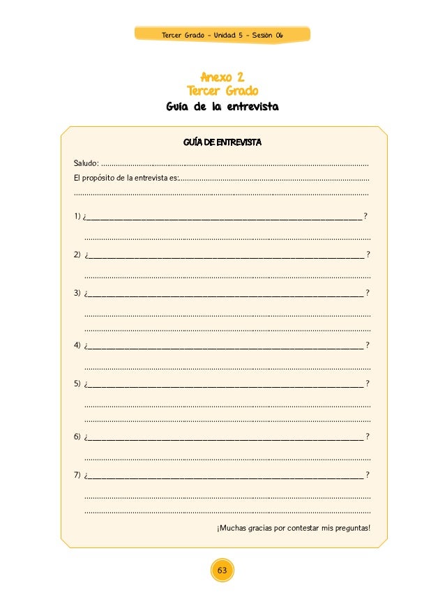 preguntas para una entrevista de niñera unidad 5 sesiones tercer grado 2015 preguntas para una entrevista de niñera unidad 5 sesiones tercer grado 2015