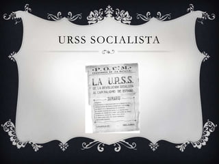 URSS SOCIALISTA
 