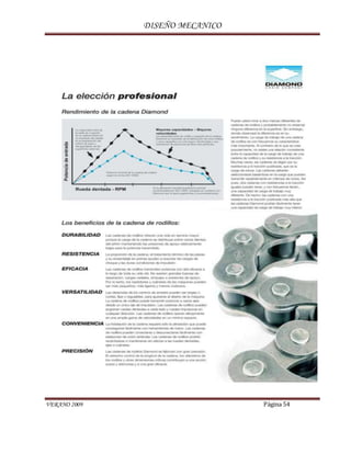 DISEÑO MECANICO
VERANO 2009 Página 54
 
