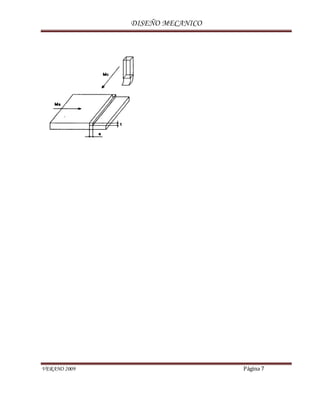 DISEÑO MECANICO
VERANO 2009 Página 7
 