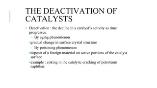 Comprehensive Overview of Catalysis and Catalytic Reactors in Chemical ...