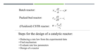 Advanced Chemical Reaction Engineering: Catalytic Reactions, Reactor ...