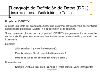 Unidad 6 Lenguaje Sql | PPT
