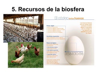 5. Recursos de la biosfera
 