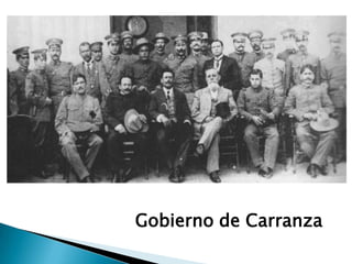 Gobierno de Carranza