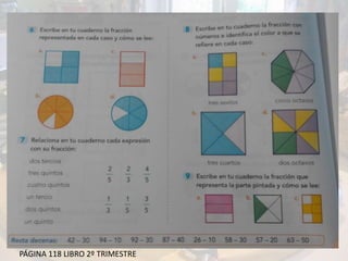 PÁGINA 118 LIBRO 2º TRIMESTRE
 