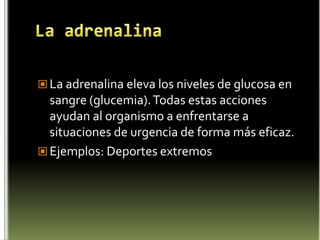Otras hormonas…Hormona luteizante (LH).	Estimulan la producción de hormonas por parte de las gónadas y la ovulación. Hormona estimulante del folículo (FSH). Misma función que la anterior. 