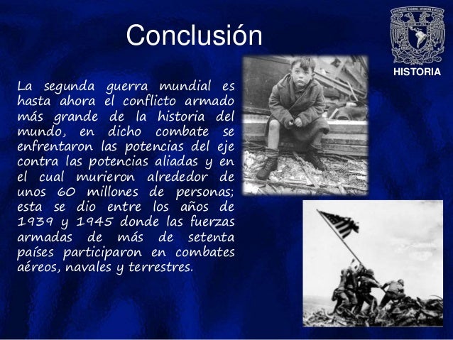 Unidad 7 La Segunda Guerra Mundial