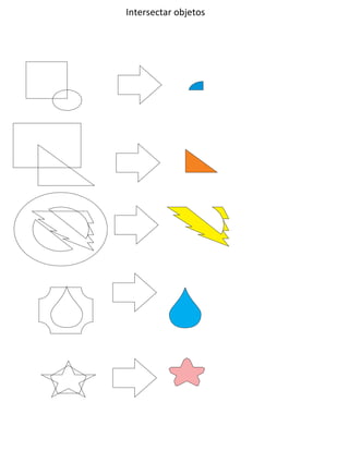 Intersectar objetos
 