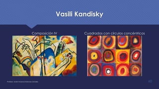 Vasili Kandisky
Composición IV Cuadrados con círculos concéntricos
Profesor: Javier Anzano//Ciencias 2.0ciales 60
 