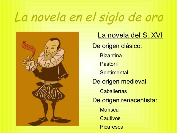 Novela del siglo de oro