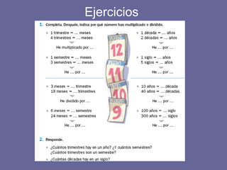 Ejercicios
 