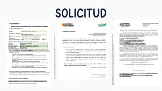 SOLICITUD
 