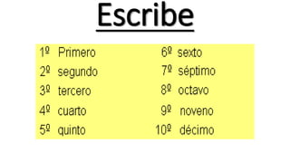 Escribe 
 