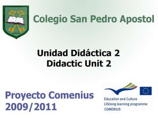 Unidad Didáctica 2 Didactic Unit2 