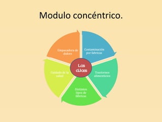 Modulo concéntrico. Los dulces 