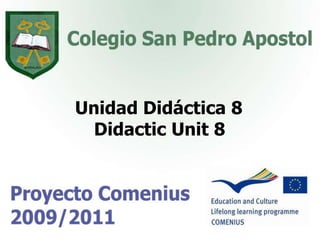 Unidad Didáctica 8 Didactic Unit8 