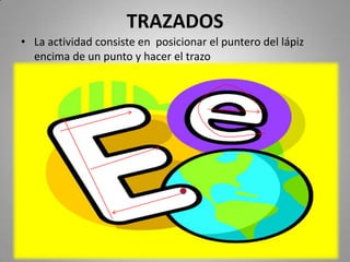El reconocimiento y discriminación  visual de las vocales.