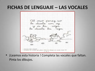 EJERCICIOS CON LA LETRA EHojas de ejercicios con la vocal eTrazar con un color rojo la letra e