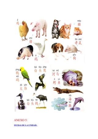 ANEXO 5:
FICHAS DE LA UNIDAD:
 