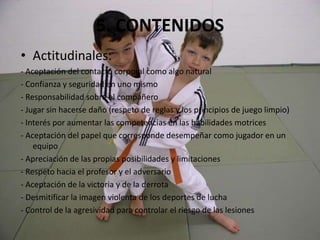 Introducimos el judo por:
